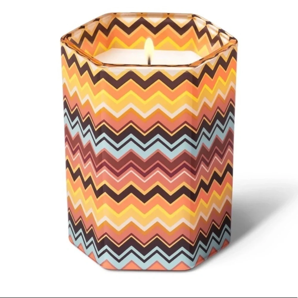 Missoni ZigZag Tuscan Sun Target Jar Candle NEW